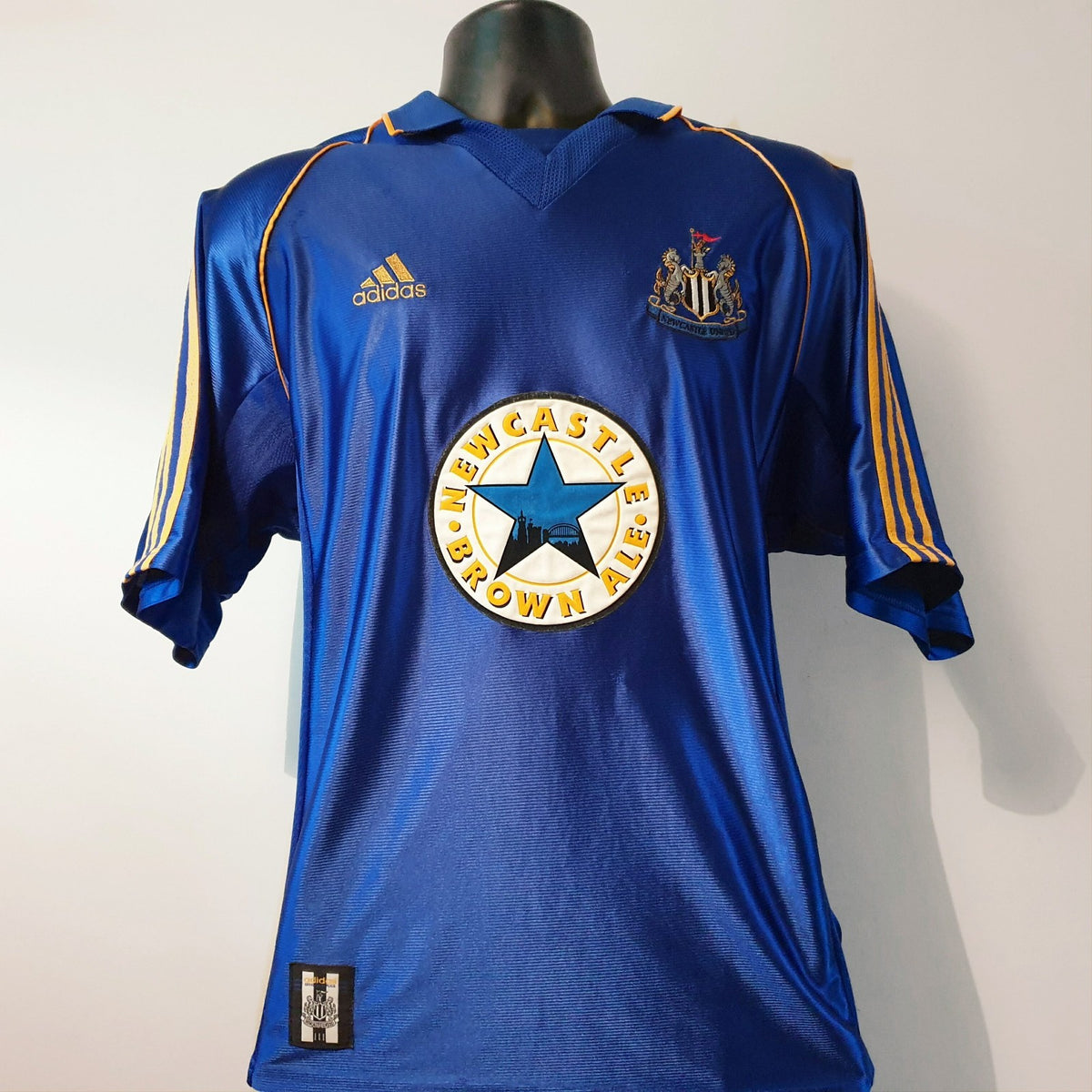 【新品】Newcastle United SHEARER 9 シャツ 1999/00 SHEARER #9 Newcastle United Vintage adidas Football