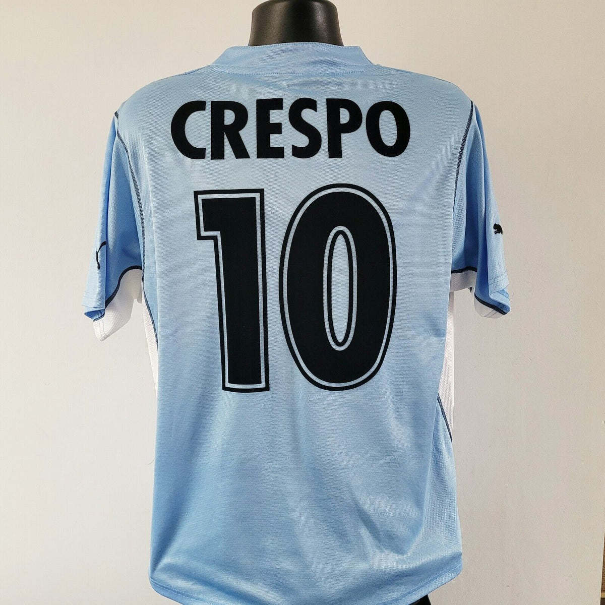CRESPO 10 Lazio Shirt - 2001/2002 - Medium - Home Puma Jersey