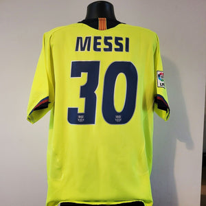 MESSI 30 Barcelona Shirt - Large - 2005/2006 - Nike Jersey Away