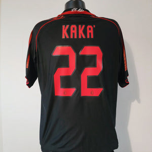 KAKA 22 AC Milan Shirt - Medium - 2005/2006 - Away Jersey Adidas