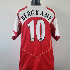 BERGKAMP 10 Arsenal Shirt - XL - 2004/2005 - O2 Jersey
