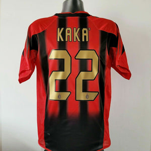 KAKA 22 AC Milan Shirt - Medium - 2004/2005 - Home Jersey Adidas