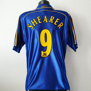 SHEARER 9 Newcastle United Shirt - Medium - 1998/1999 - Away Jersey Adidas