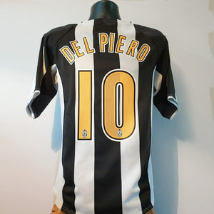 DEL PIERO 10 Juventus Shirt - 2004/2005 - Small - Home Nike Jersey