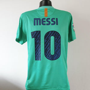 MESSI 10 Barcelona Shirt - Medium - 2010/2011 - Nike Jersey Away