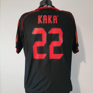 KAKA 22 AC Milan Shirt - Large - 2005/2006 - Away Jersey