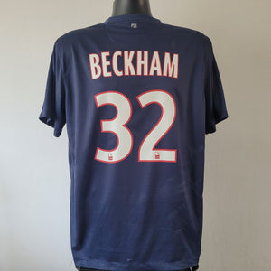 BECKHAM 32 PSG Shirt - Medium - 2012/2013 - Paris St Germain