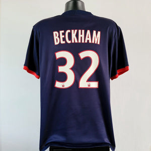 BECKHAM 32 PSG Shirt - Large - 2013/2014 - Paris St Germain