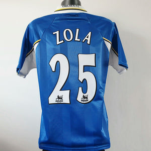 ZOLA 25 Chelsea Shirt - Large - 1997/1999 - Autoglass Jersey