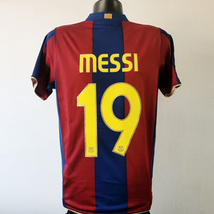 MESSI 19 Barcelona Shirt - Medium - 2007/2008 - Nike Barca Jersey