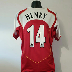 HENRY 14 Arsenal Shirt - Large - 2004/2005 - Home O2 Nike