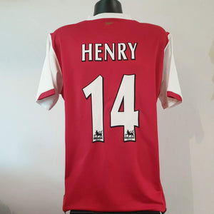 HENRY 14 Arsenal Shirt - Large - 2006/2007 - Home O2 Nike