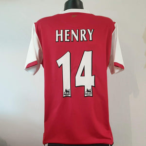 HENRY 14 Arsenal Shirt - Large - 2006/2007 - Home Nike