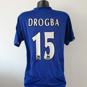 DROGBA 15 Chelsea Shirt - Medium - 2005/2006 - Home Umbro