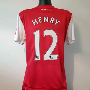 HENRY 12 Arsenal Shirt - Large - 2011/2012 - Nike Home