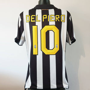 DEL PIERO 10 Juventus Shirt - 2010/2011 - Medium - Home Nike Juve