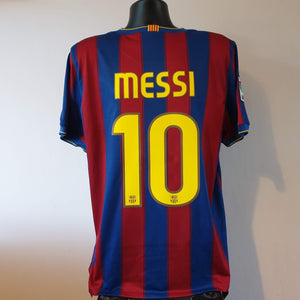 BNWT MESSI 10 Barcelona Shirt - Large - 2009/2010 - Nike Jersey Home Barca