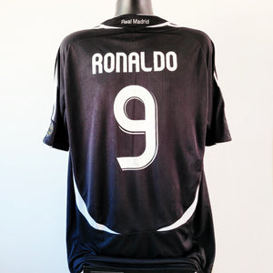 RONALDO 9 Real Madrid Shirt - XL - 2006/2007 - Adidas Away Jersey