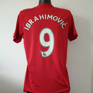 IBRAHIMOVIC 9 Manchester United Shirt - Medium - 2016/2017 - Adidas Home Jersey