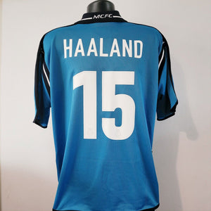 HAALAND 15 Manchester City Shirt - XL 46/48 - 2001/2002 - Jersey