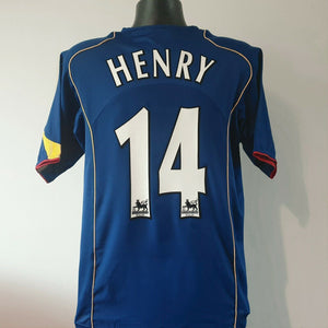 HENRY 14 Arsenal Shirt - Medium - 2004/2005 - O2 Away Nike