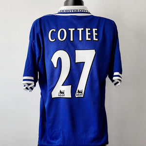 COTTEE 27 Leicester Shirt - Large (42/44) - 1998/2000 - Walkers Home Jersey