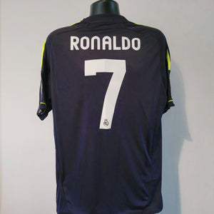 BNWT RONALDO 7 Real Madrid Shirt - Large - 2012/2013 - Adidas Away Jersey