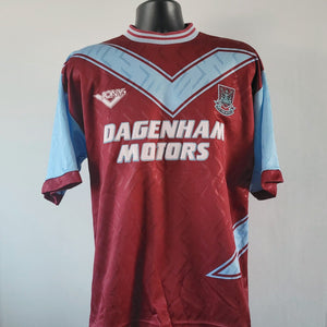 West Ham United Shirt - Medium - 1993/1995 - Pony Home Jersey