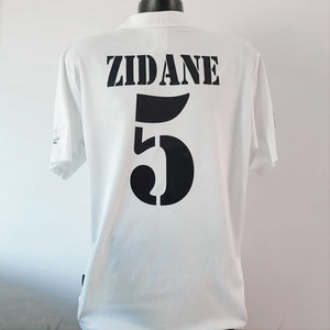ZIDANE 5 Real Madrid Shirt - XL - 2001/2002 - Adidas Home Galacticos